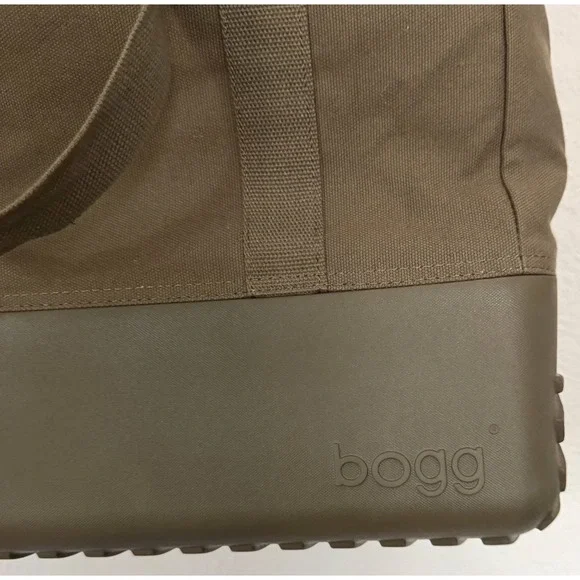BOGG Boat Bag by Bogg Bag Olive Green Double Handles Adjustable Shoulder Strap - Picture 7 of 16